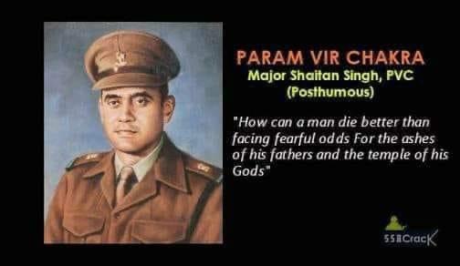Battle of Chushul – A Tribute to Major Shaitan Singh PVC and his 114 Brave Hearts