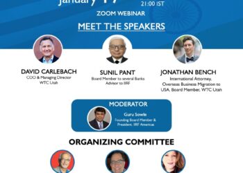 IIRF WEBINAR/PANEL DISCUSSION ON – US INDIA COLLABORATION NEW OUTLOOK FOR 2023