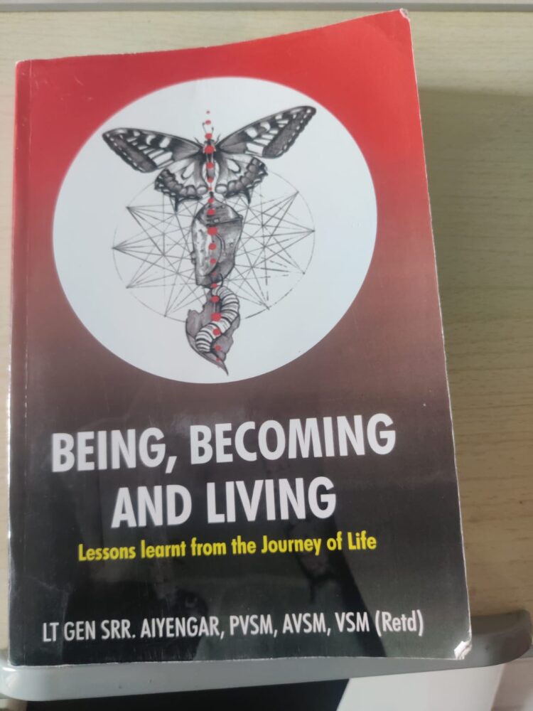 Being Becoming and Living- A book review by Col (Dr) Vijay Chenji (Retd)