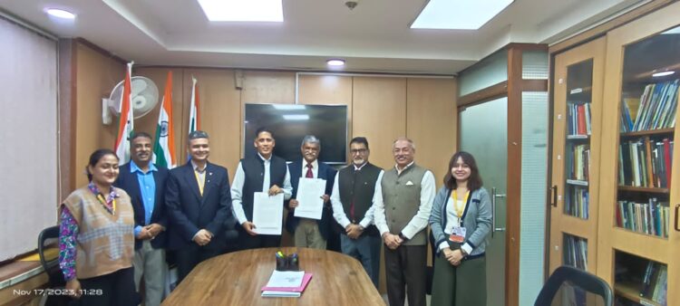 IIRF enters a Memorandum of Understanding (MoU) with Center of Joint Warfare Studies (CENJOWS) on 17 November, 2023